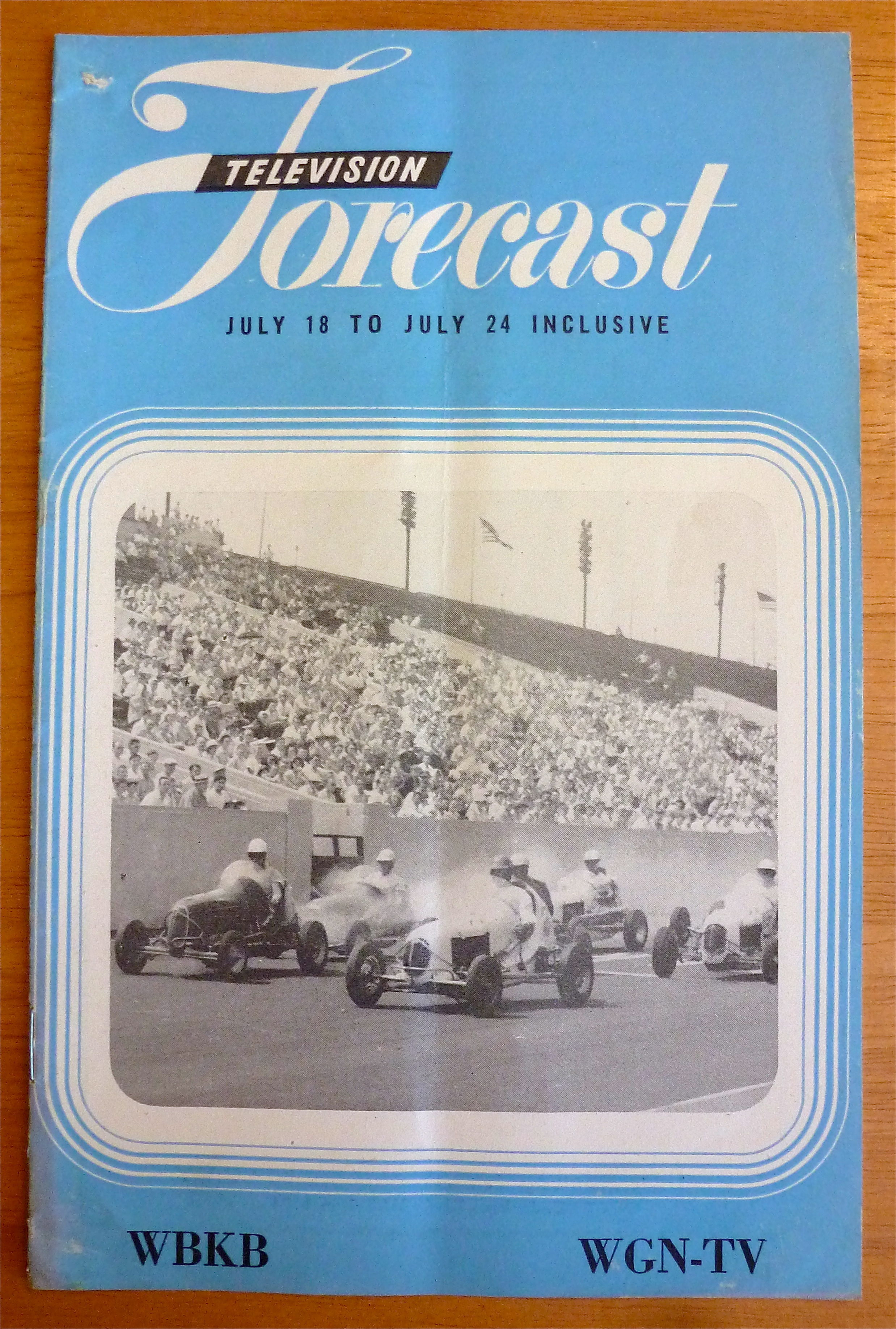1948 Chicago Television Forecast Vol.1-#11 Midget Races