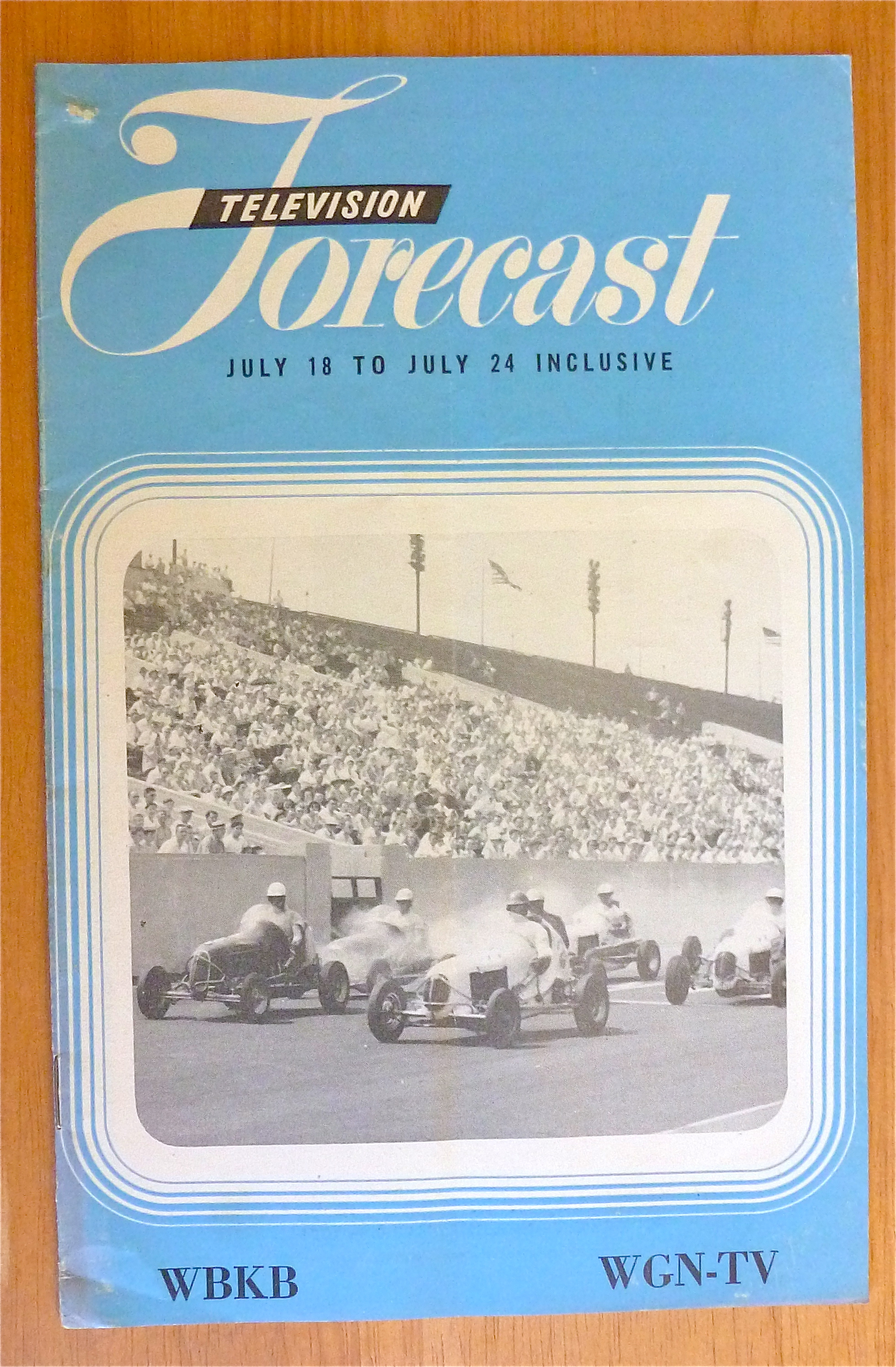 1948 Chicago Television Forecast Vol.1-#11 Midget Races