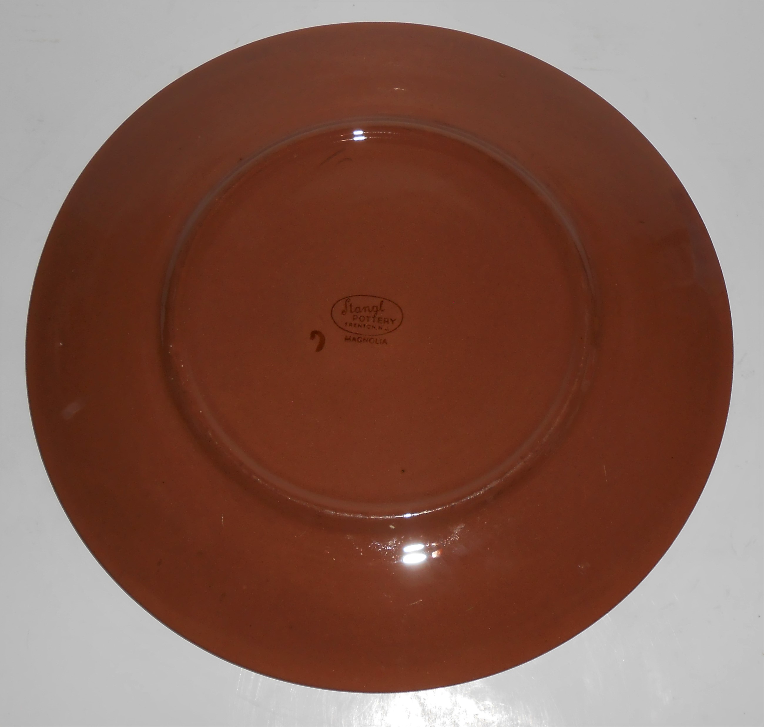 Stangl Pottery Magnolia Dinner Plate