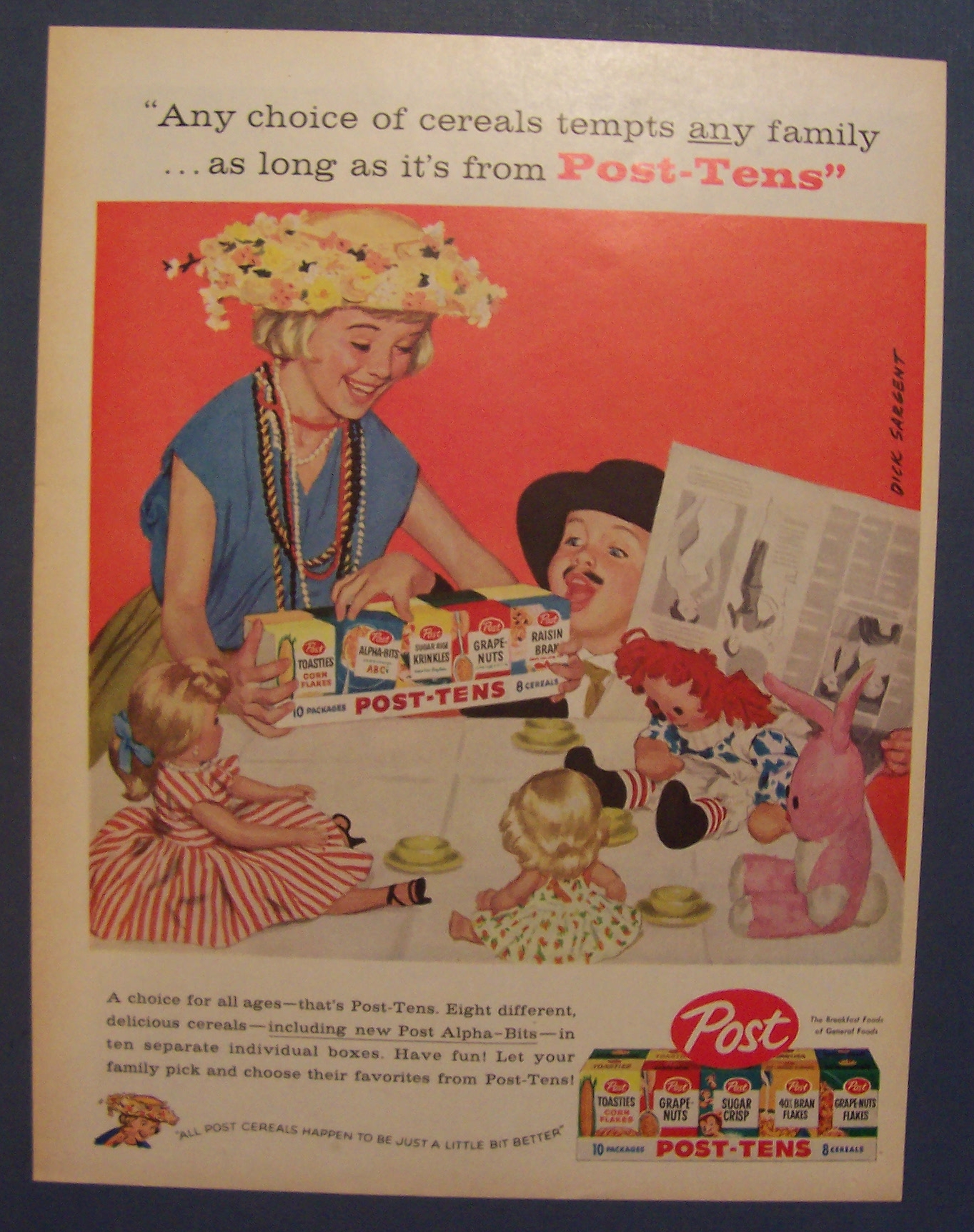1958 Post - Tens Variety Pack By Dick Sargent