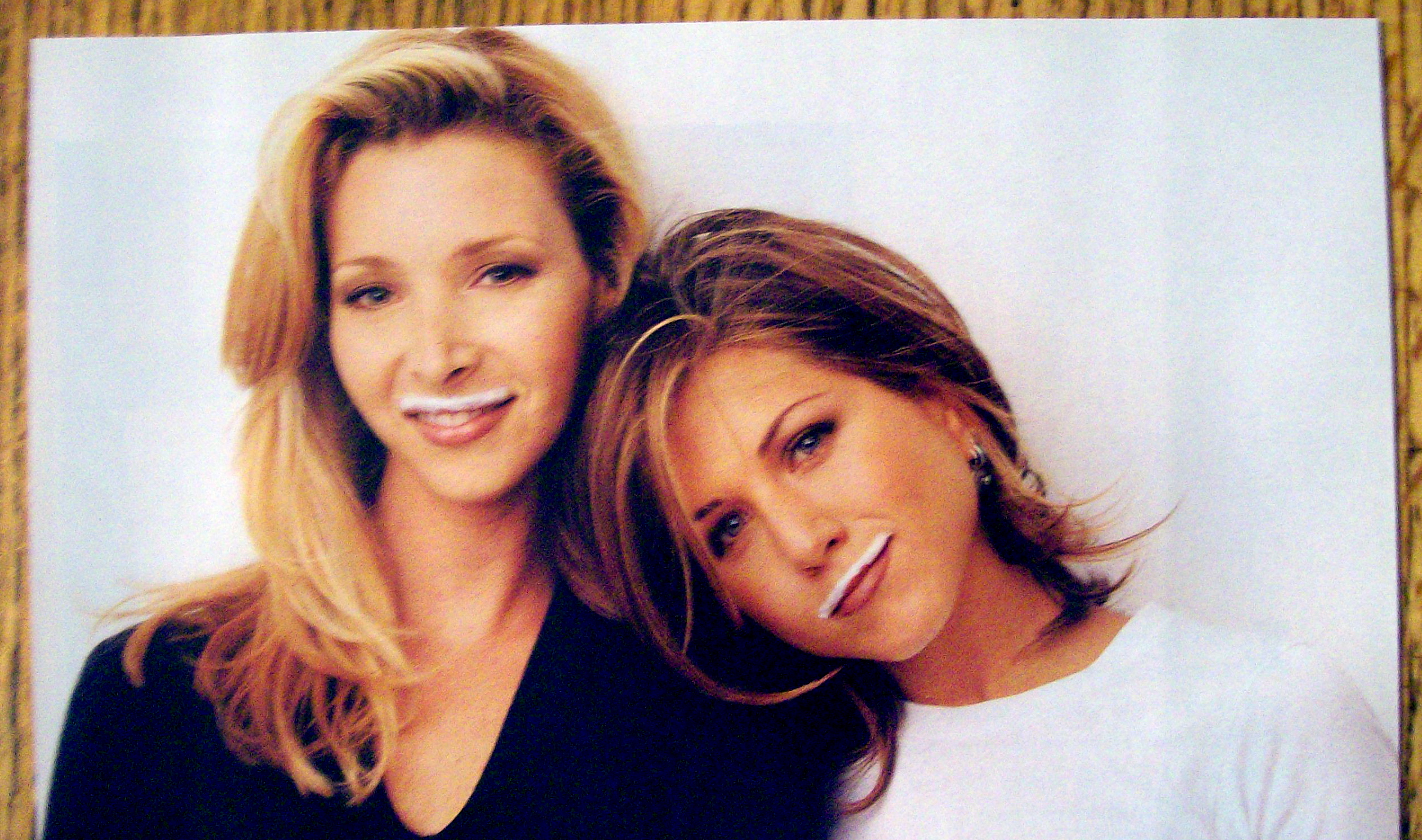 1996 Milk with Friends Lisa Kudrow & Jennifer Aniston