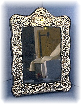 Ornate Silver Photograph Frame.