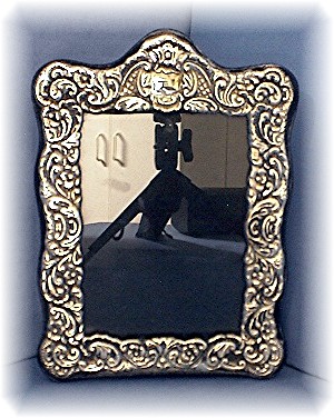 Ornate Silver Photograph Frame.