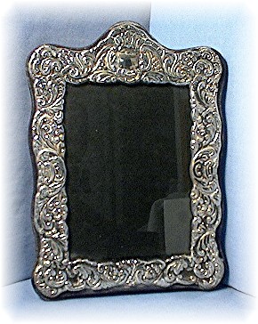 Ornate Silver Photograph Frame.