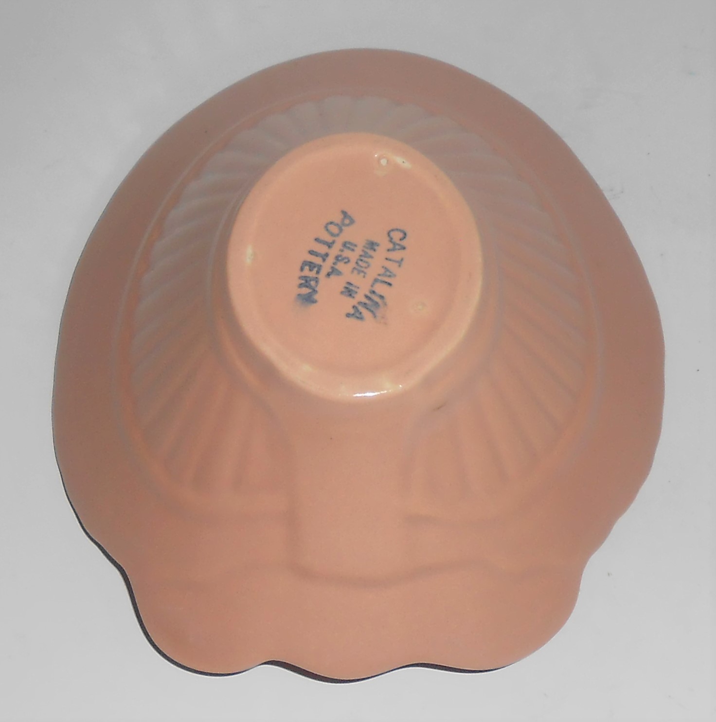 Franciscan Catalina Pottery Capistrano Art Ware Coral