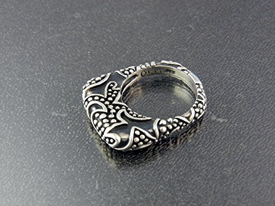 DIAN MALOUF Of Dallas Texas Sterling Silver Ring