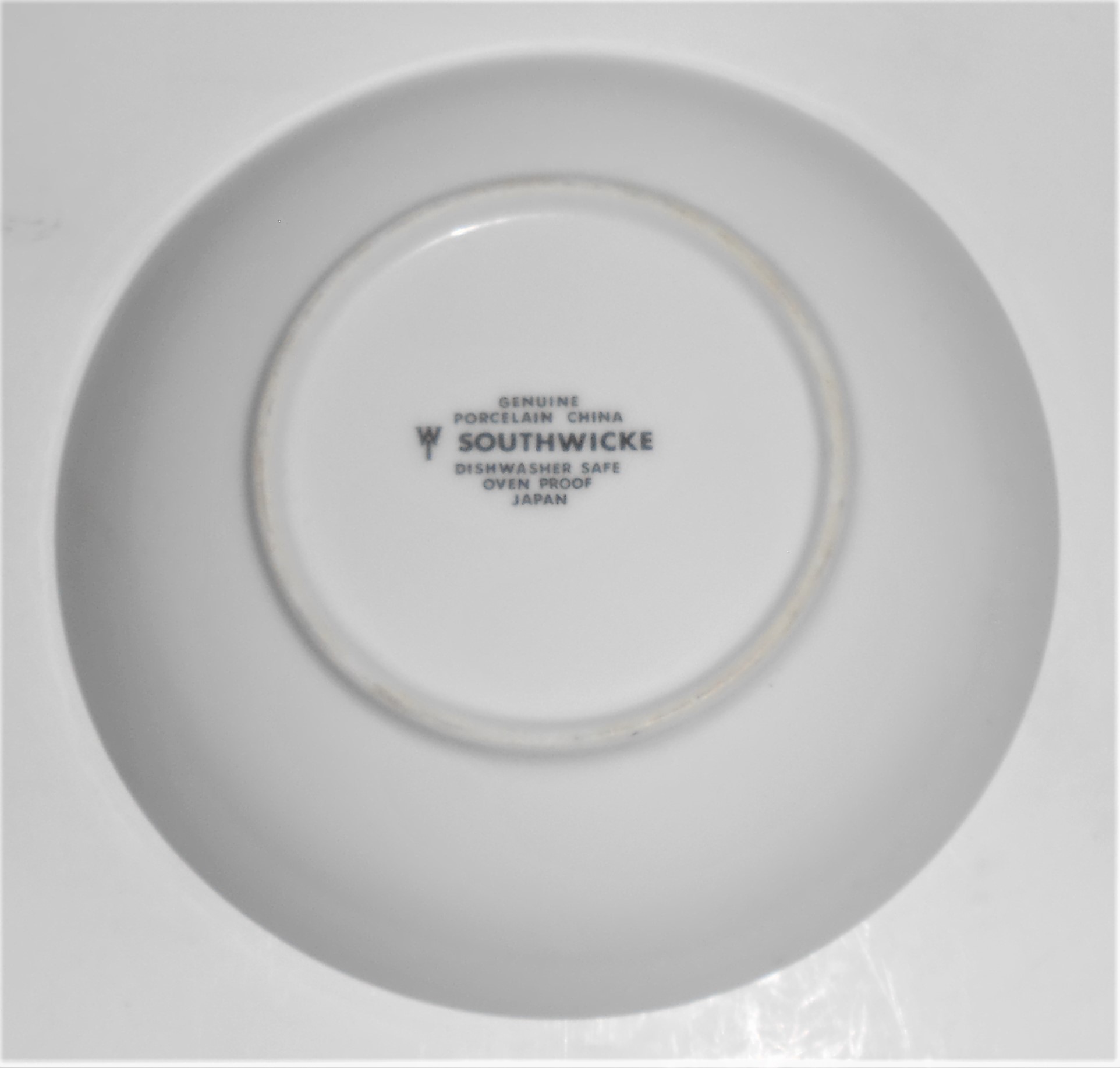 Southwicke Porcelain China Platinum Band Fruit Bowl