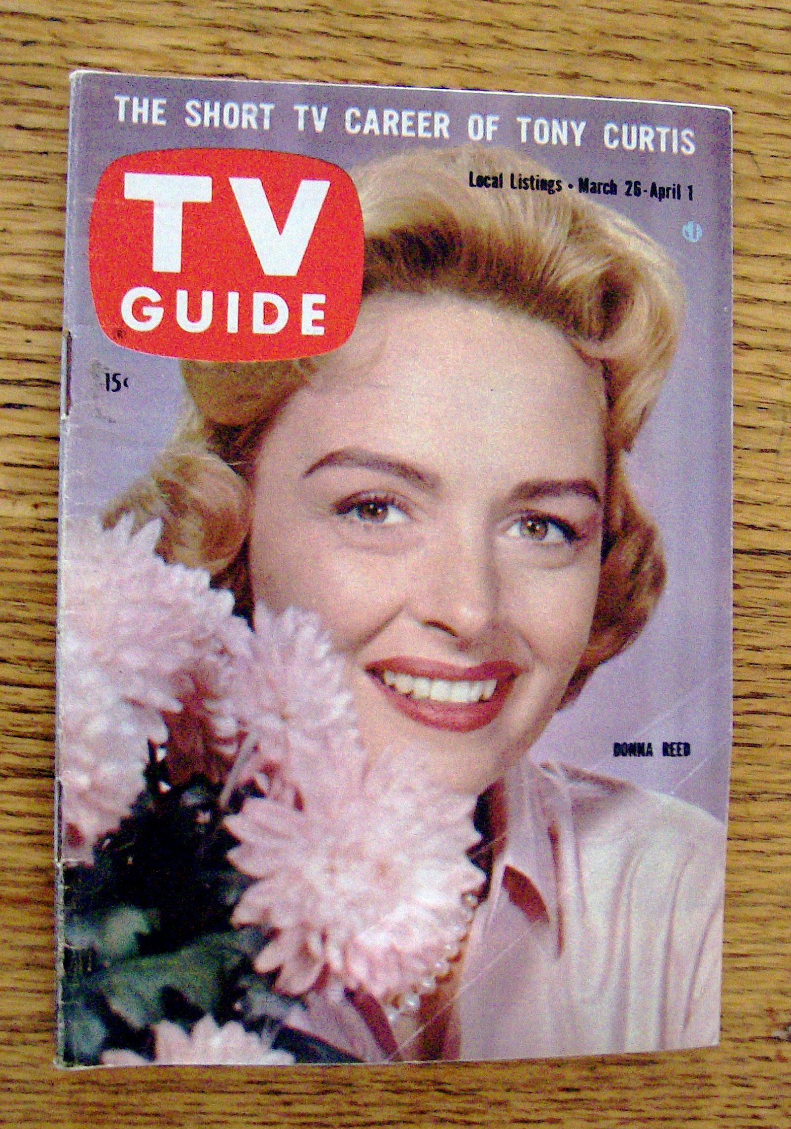 TV Guide - March 26-April 1, 1960 - Donna Reed