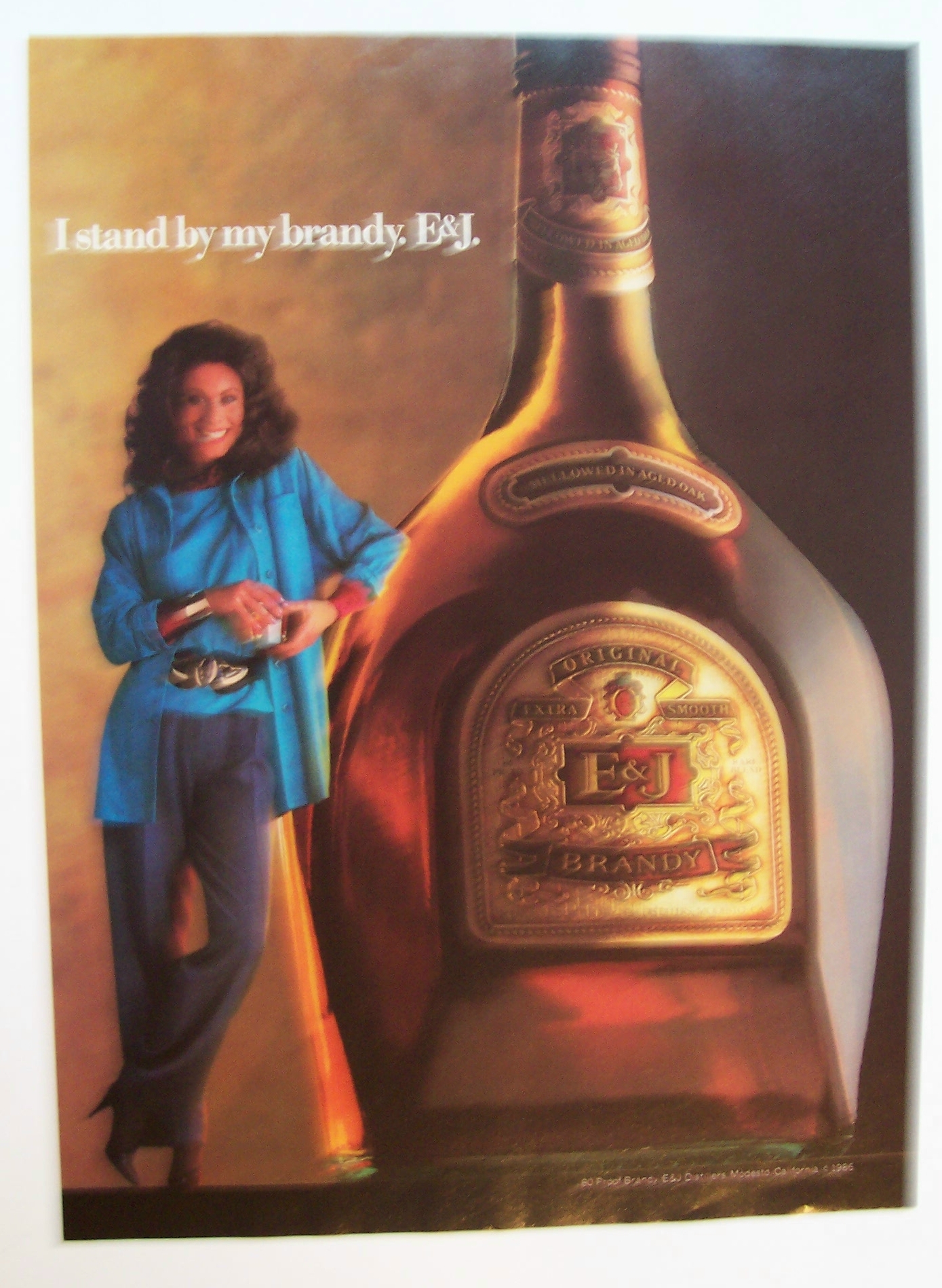 1986  E & J  Brandy
