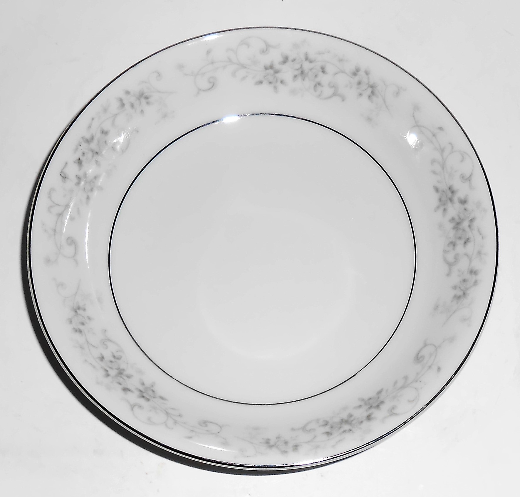 Camelot Porcelain China Platinum Band Carrousel Fruit