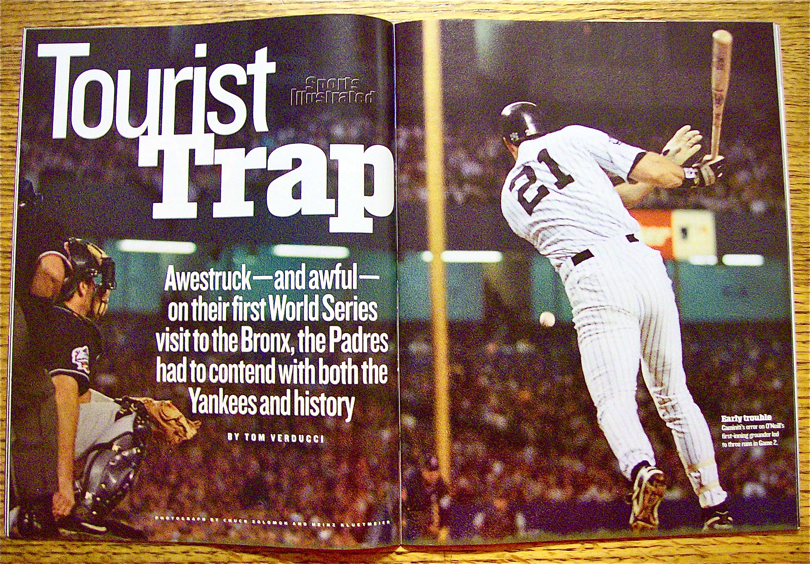 Sport Illustrated Magazine October 26, 1998 Kevin Gogan