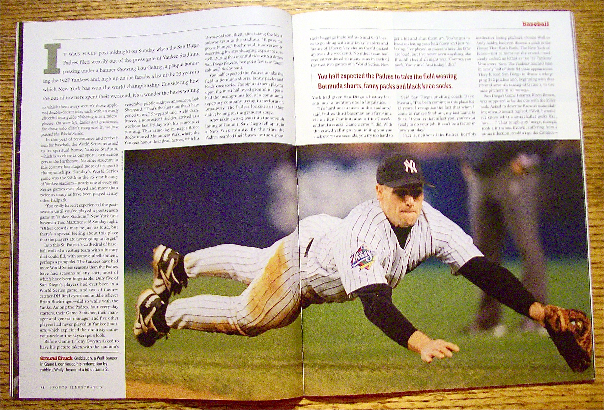 Sport Illustrated Magazine October 26, 1998 Kevin Gogan