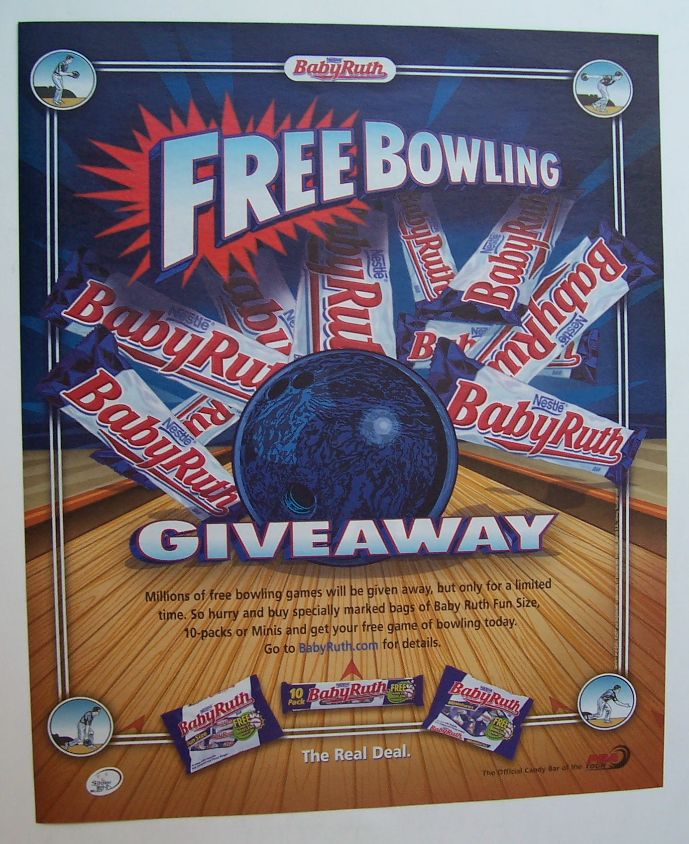 Vintage Ad: 2004  Nestle  Baby  Ruth