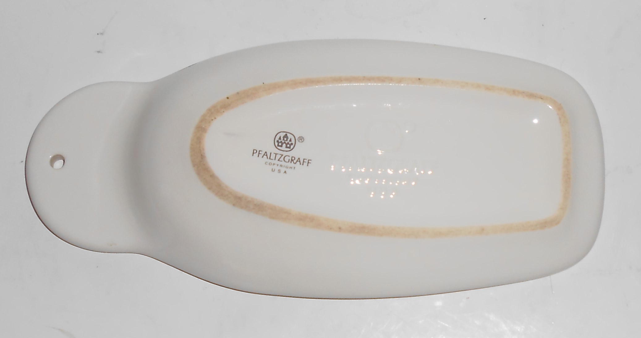 Pfaltzgraff Pottery Grapevine Butter Scooter