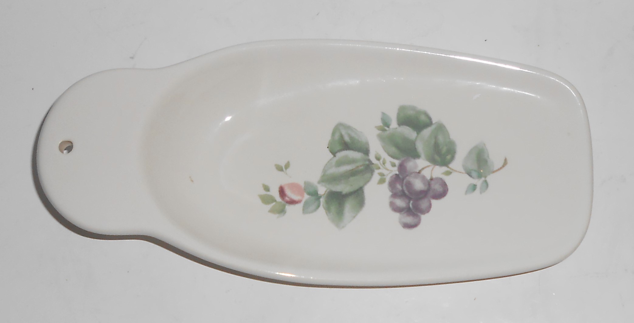 Pfaltzgraff Pottery Grapevine Butter Scooter