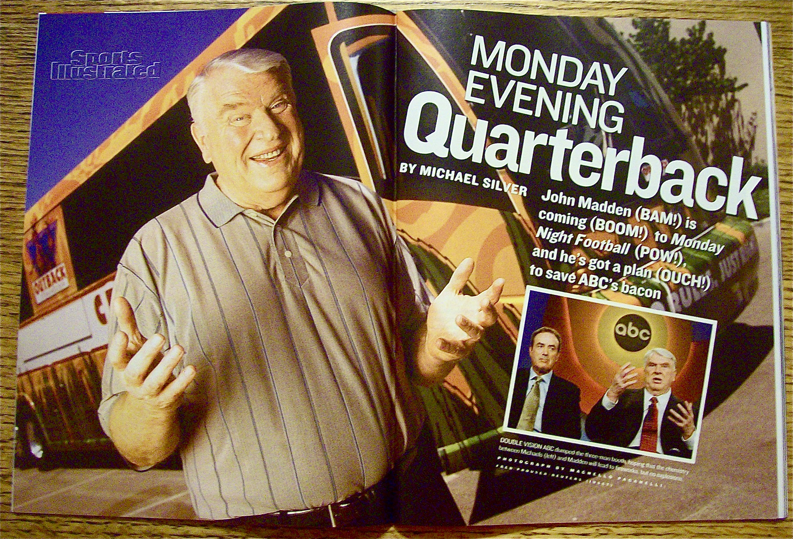 Sport Illustrated Magazine July 29, 2002 John Madden
