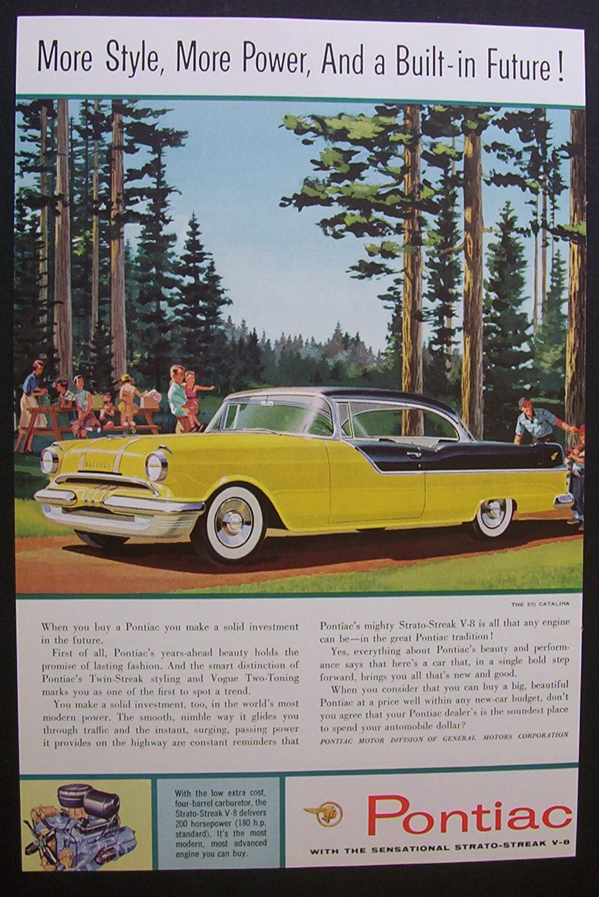1955 Pontiac with the Catalina 870
