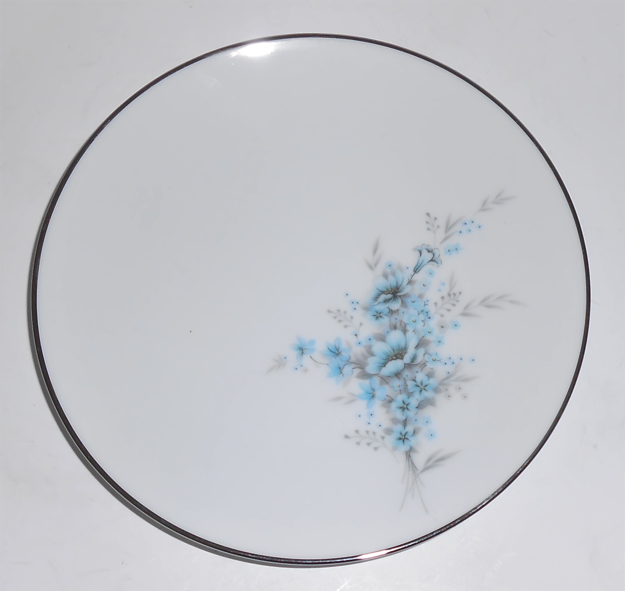 Noritake Porcelain China Sonnet w/ Platinum Band Bread
