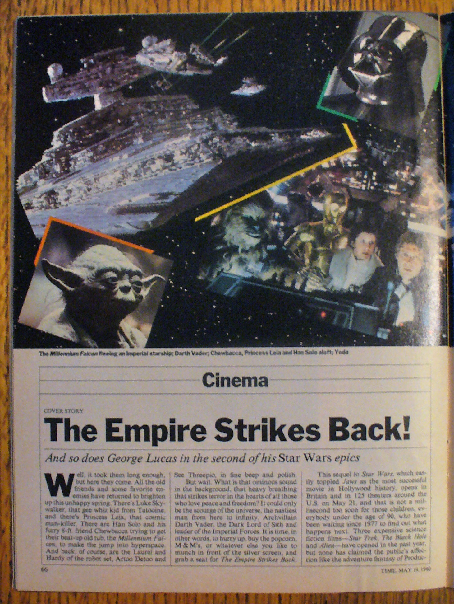 Time Magazine-May 19, 1980-Star Wars (Darth Vader)