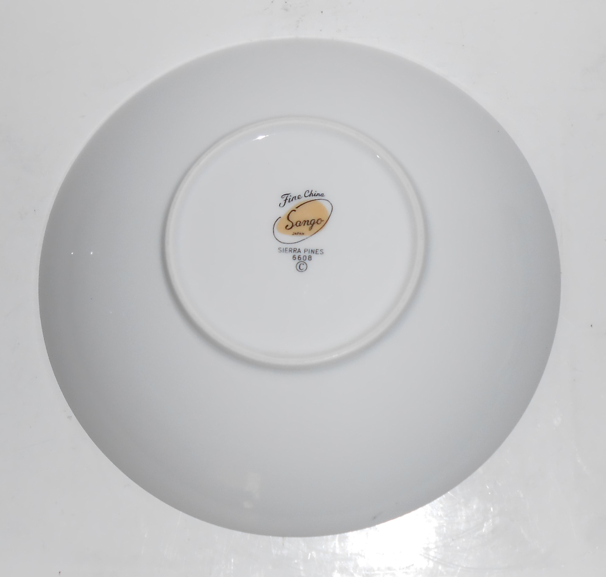 Sango Japan China Porcelain Sierra Pines Coupe Soup