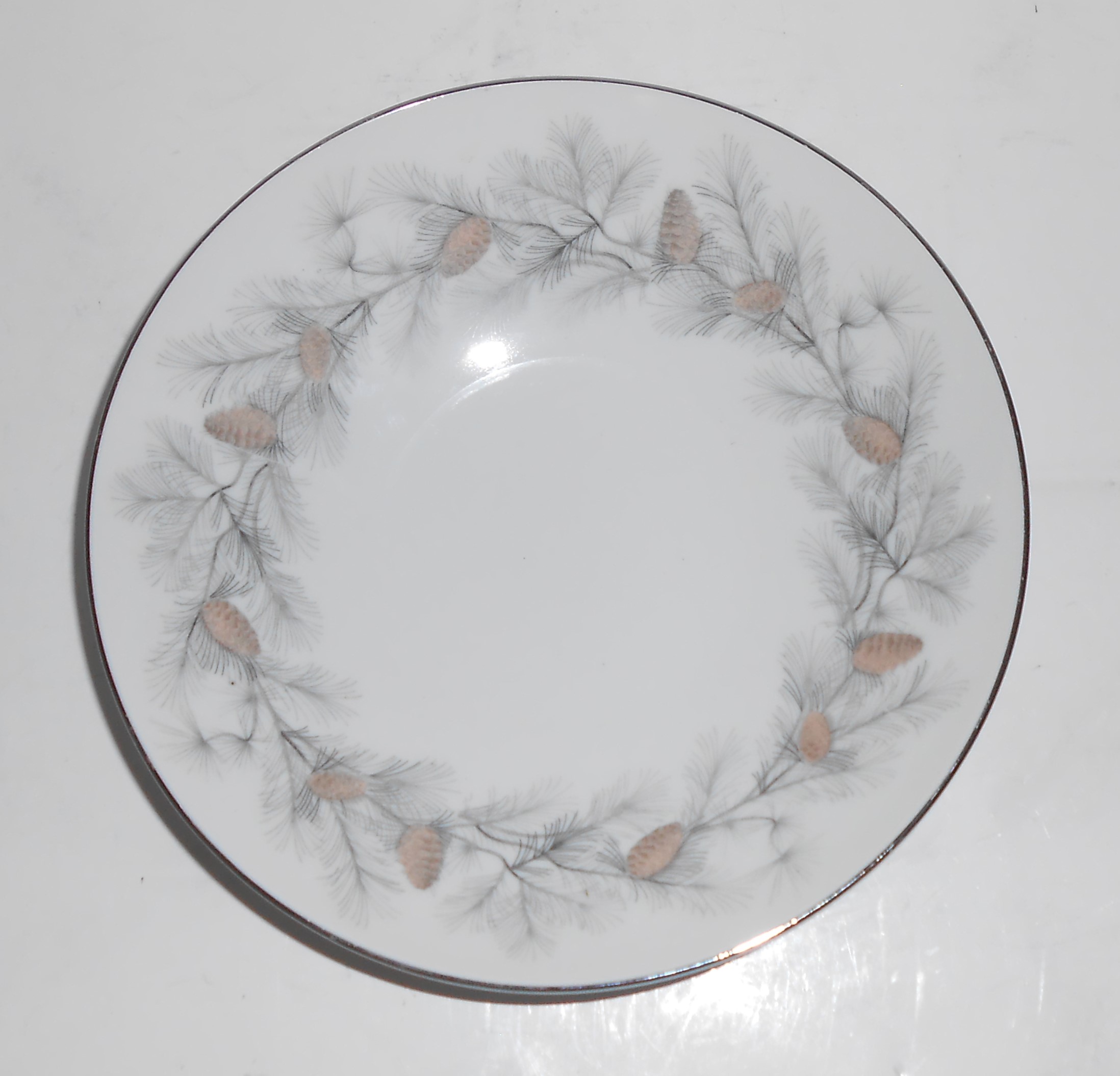 Sango Japan China Porcelain Sierra Pines Coupe Soup