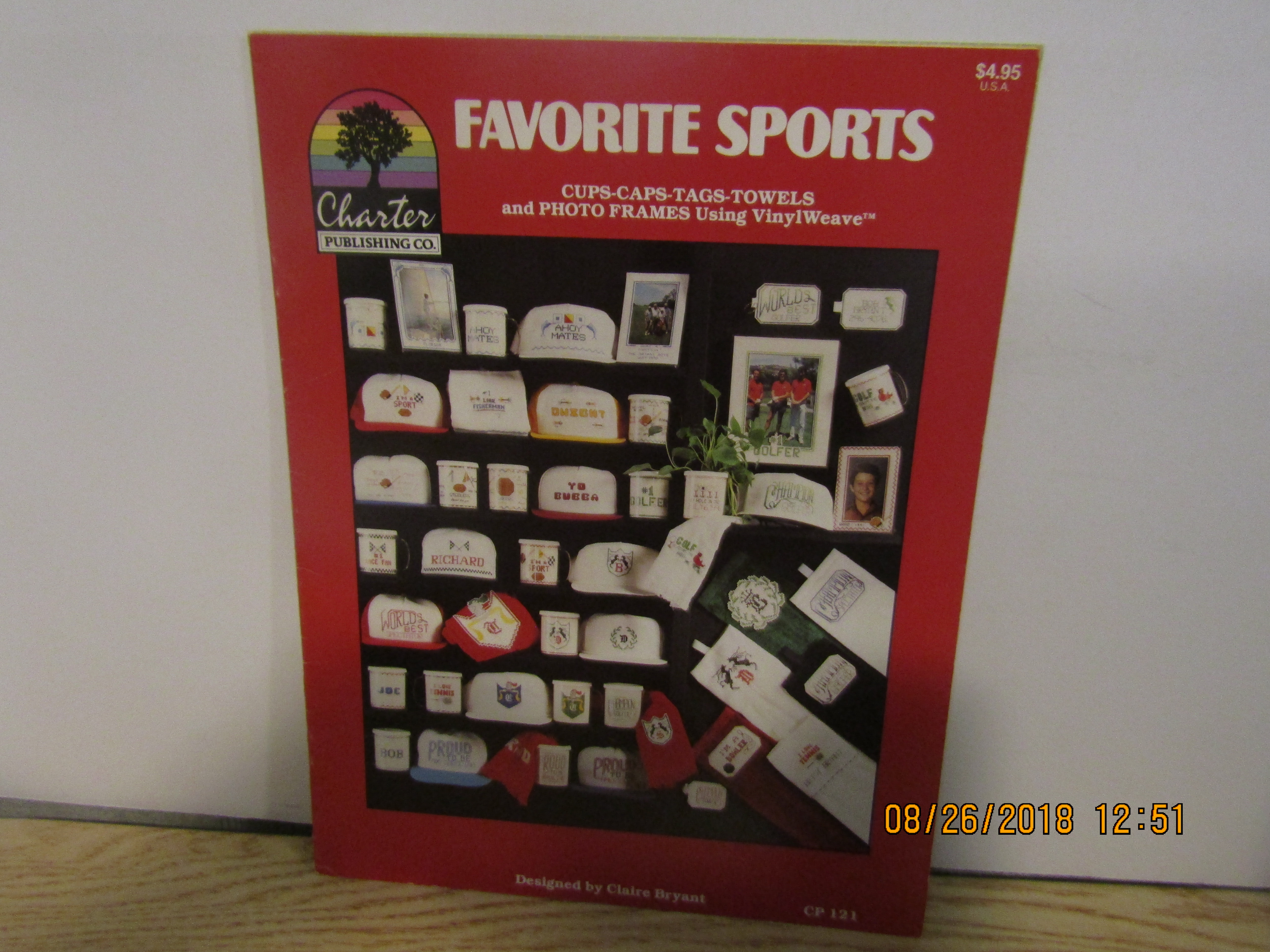 Charter Cross Stitch Book Favorite Sports #121