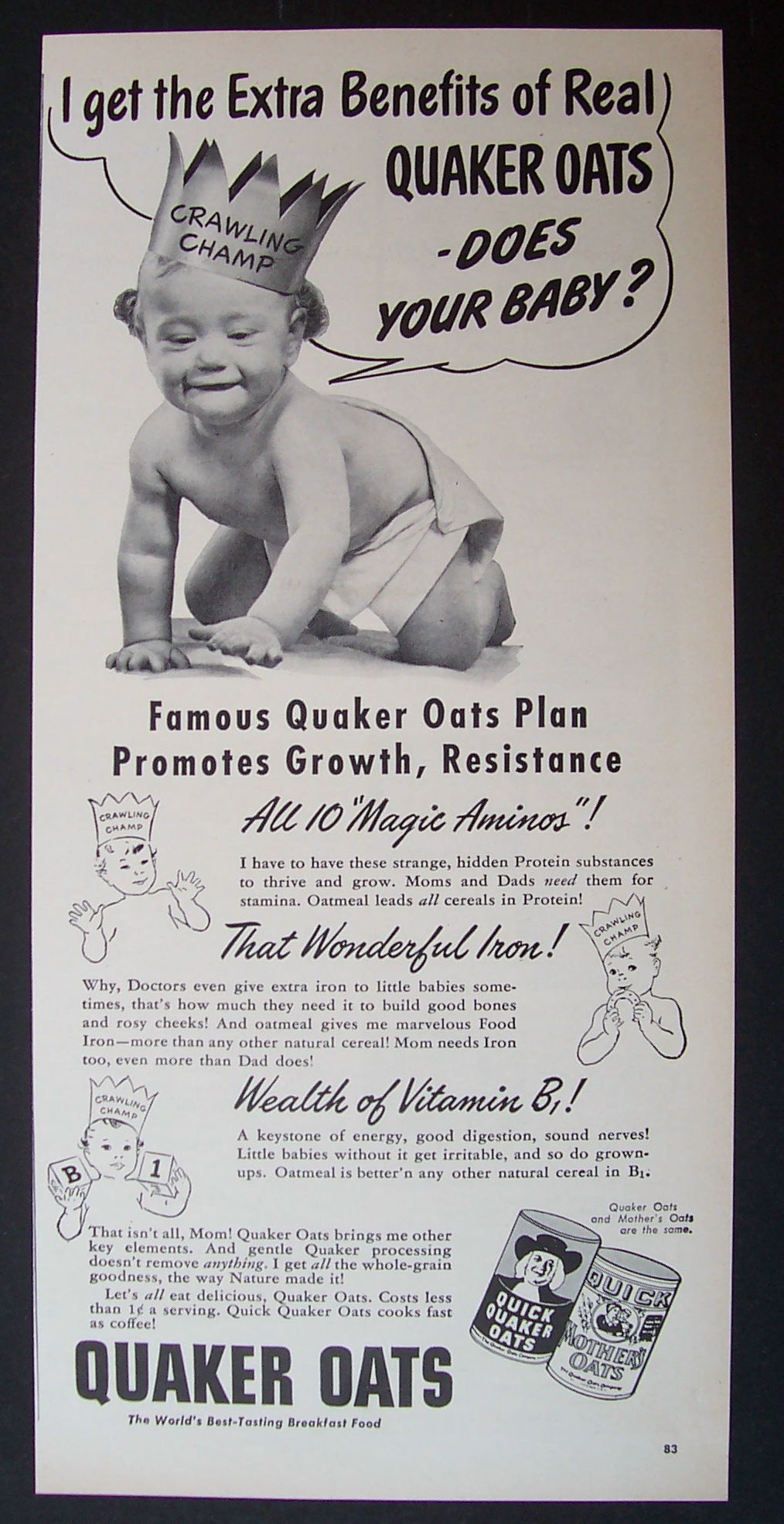 1948 Quaker Oats