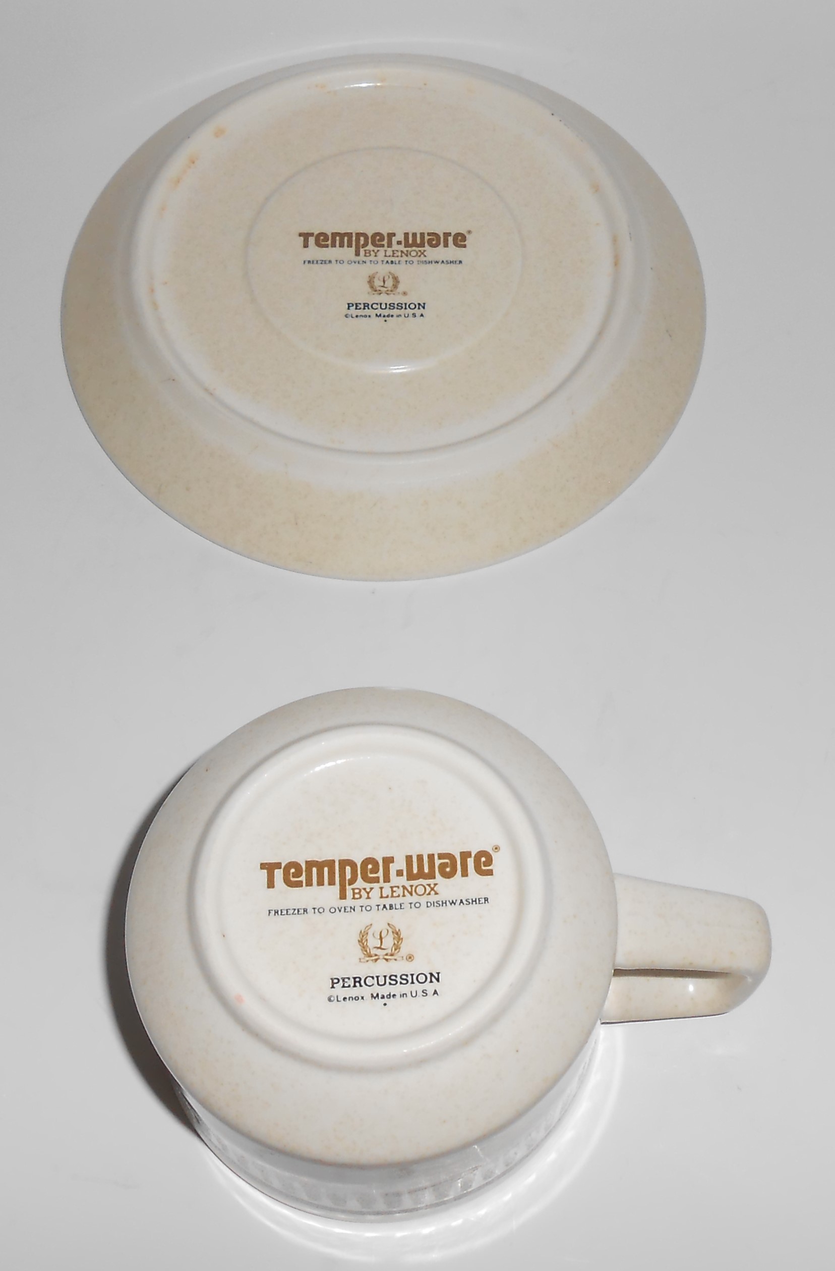 Lenox China Percussion Cup & Saucer Set