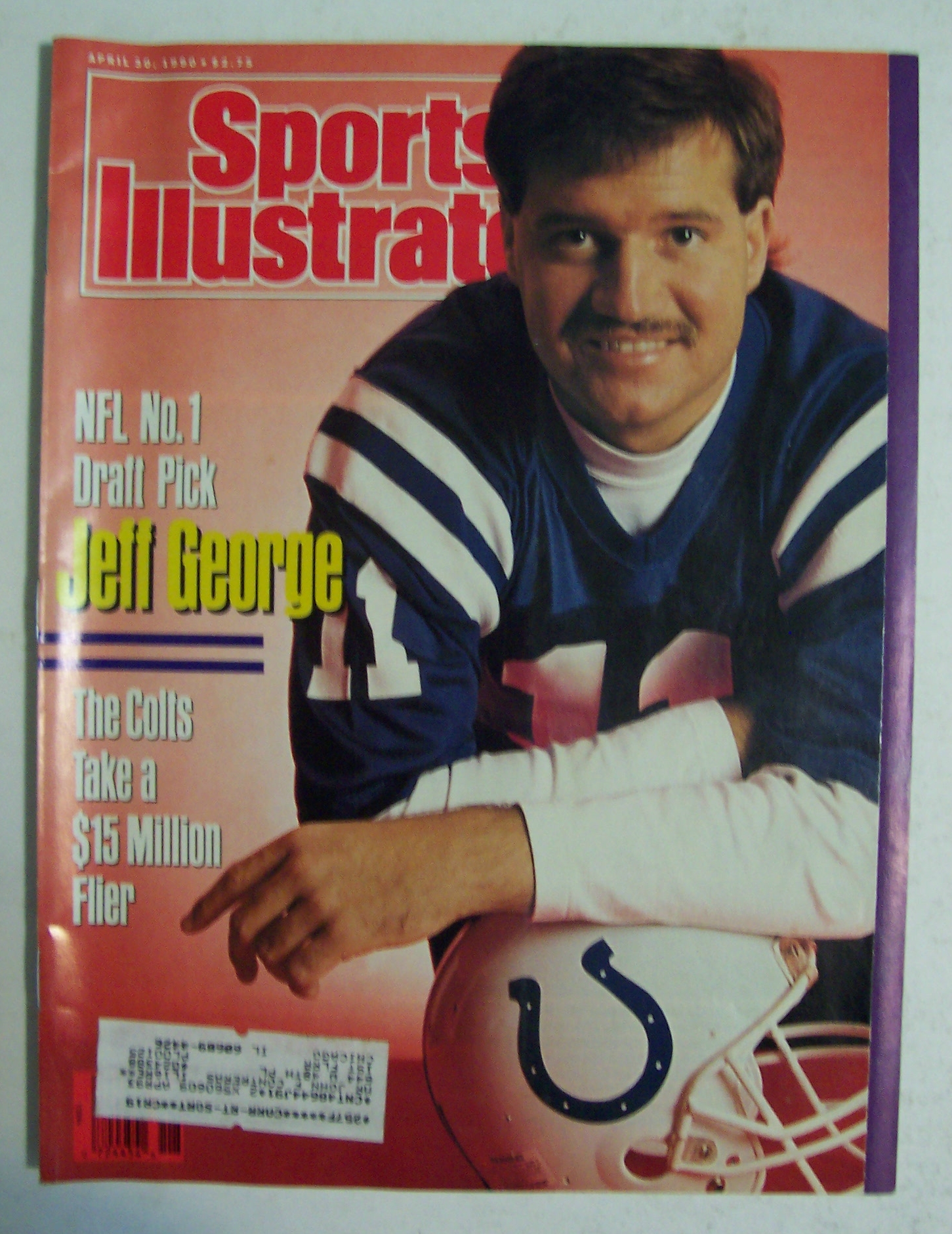 Sports Illustrated Magazine-April 30, 1990-Jeff George