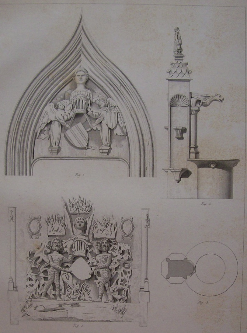 Chateau De Meillant (1852 Lithograph)