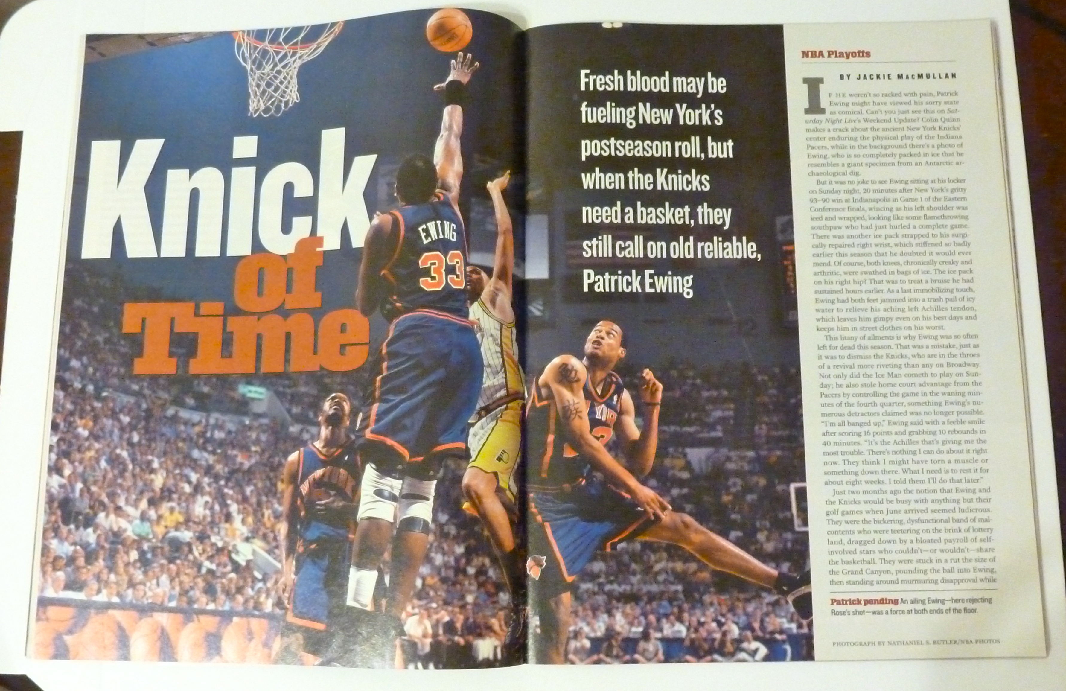 Sports Illustrated Magazine -June 7, 1999- L. Sprewell