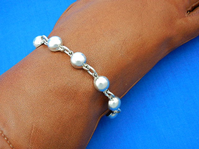 Taxco Mexico Sterling Silver Bracelet