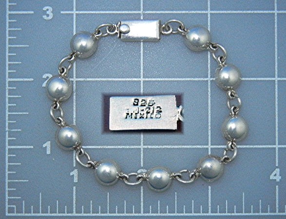 Taxco Mexico Sterling Silver Bracelet