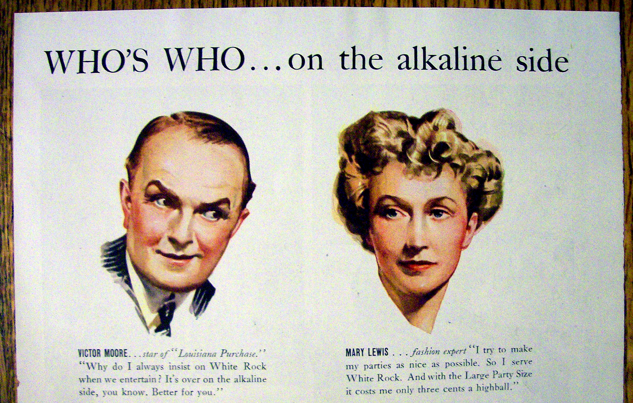 1940 White Rock Water with Guy Lombardo & More