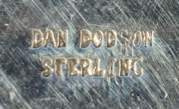 Dan Dodson Sterling Silver Blue Topaz Peridot Earrings