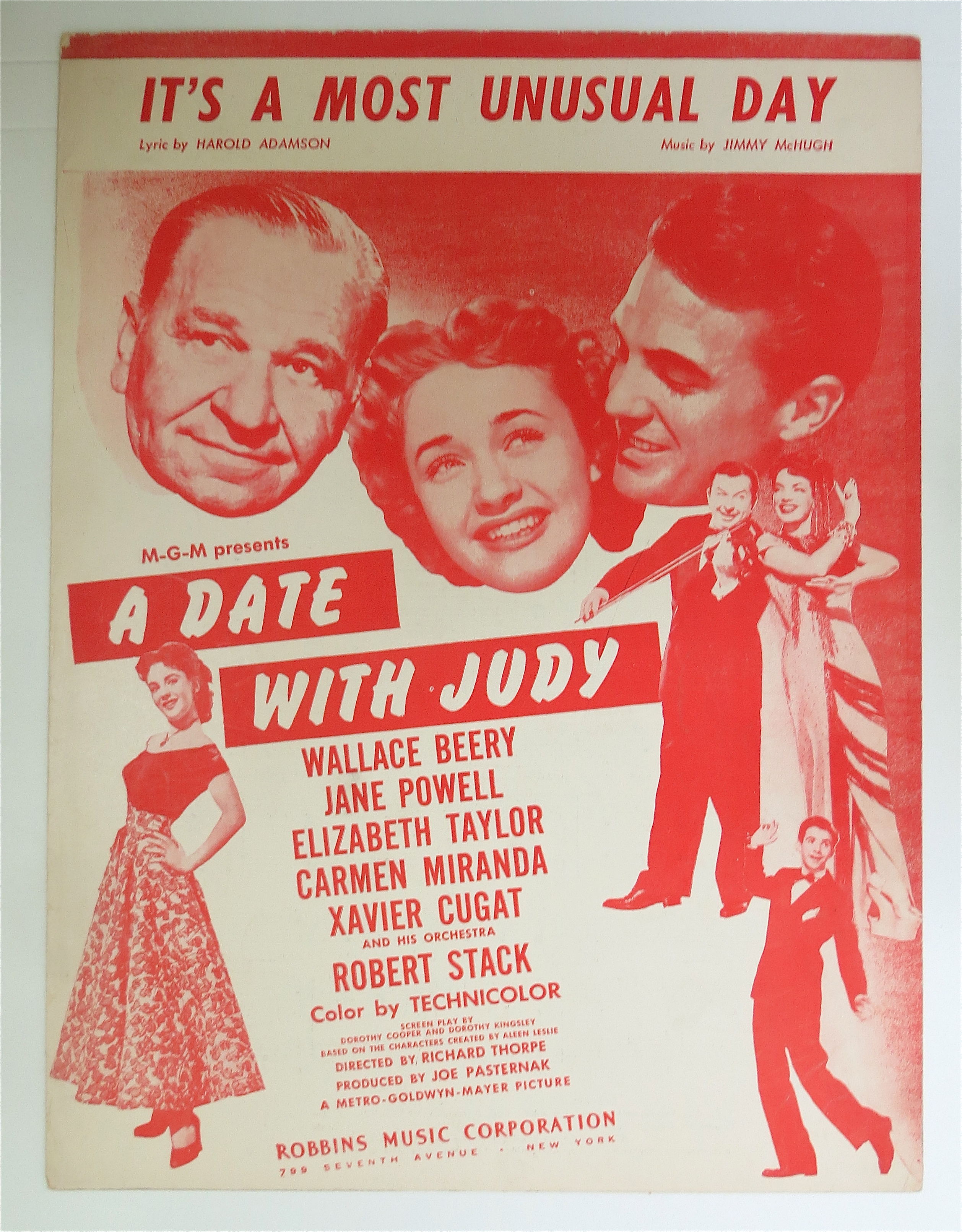1948 It's A Most Unusual Day By Adamson & McHugh