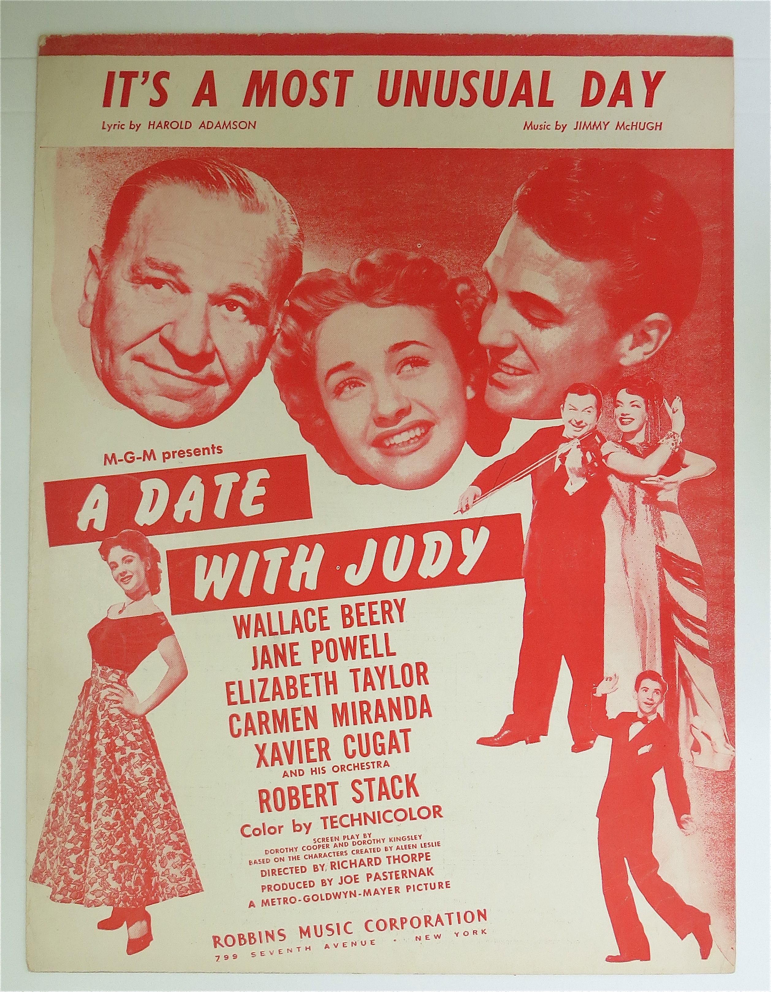 1948 It's A Most Unusual Day By Adamson & McHugh
