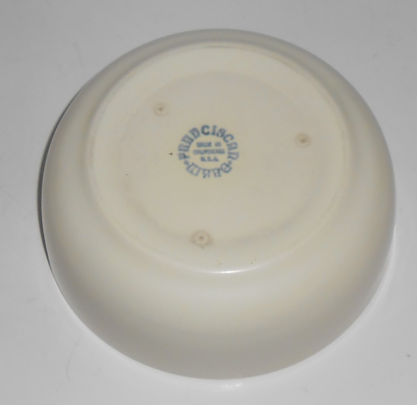 Catalina Pottery Rancho Ware Duotone Satin Coral/Ivory