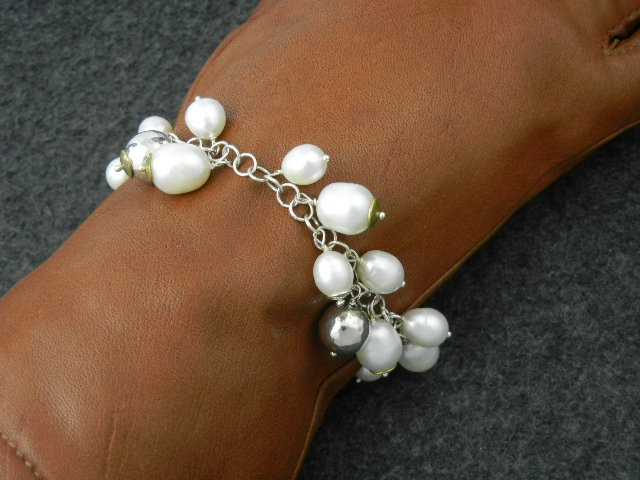 Silpada Freshwater Pearls Sterling Silver Bracelet