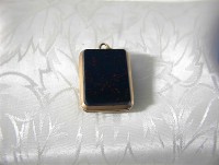 Locket Antique Bloodstone With Original Photo
