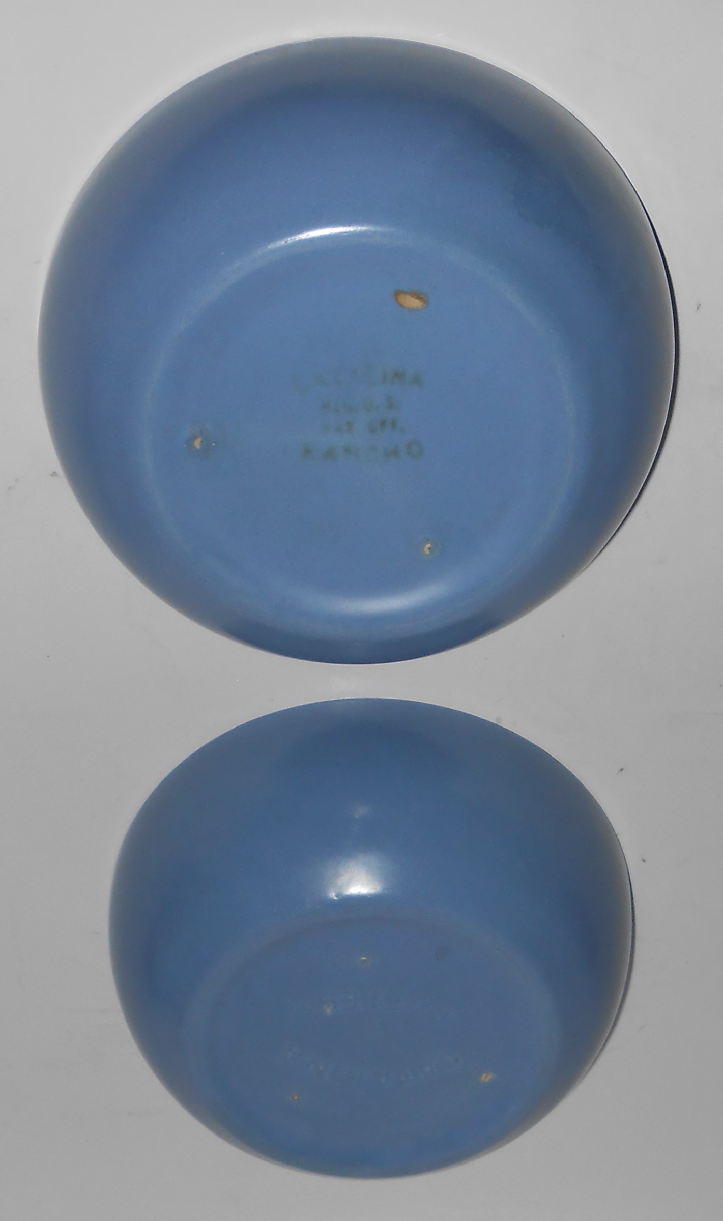 Catalina Pottery Rancho Ware Satin Catalina Dark Blue C