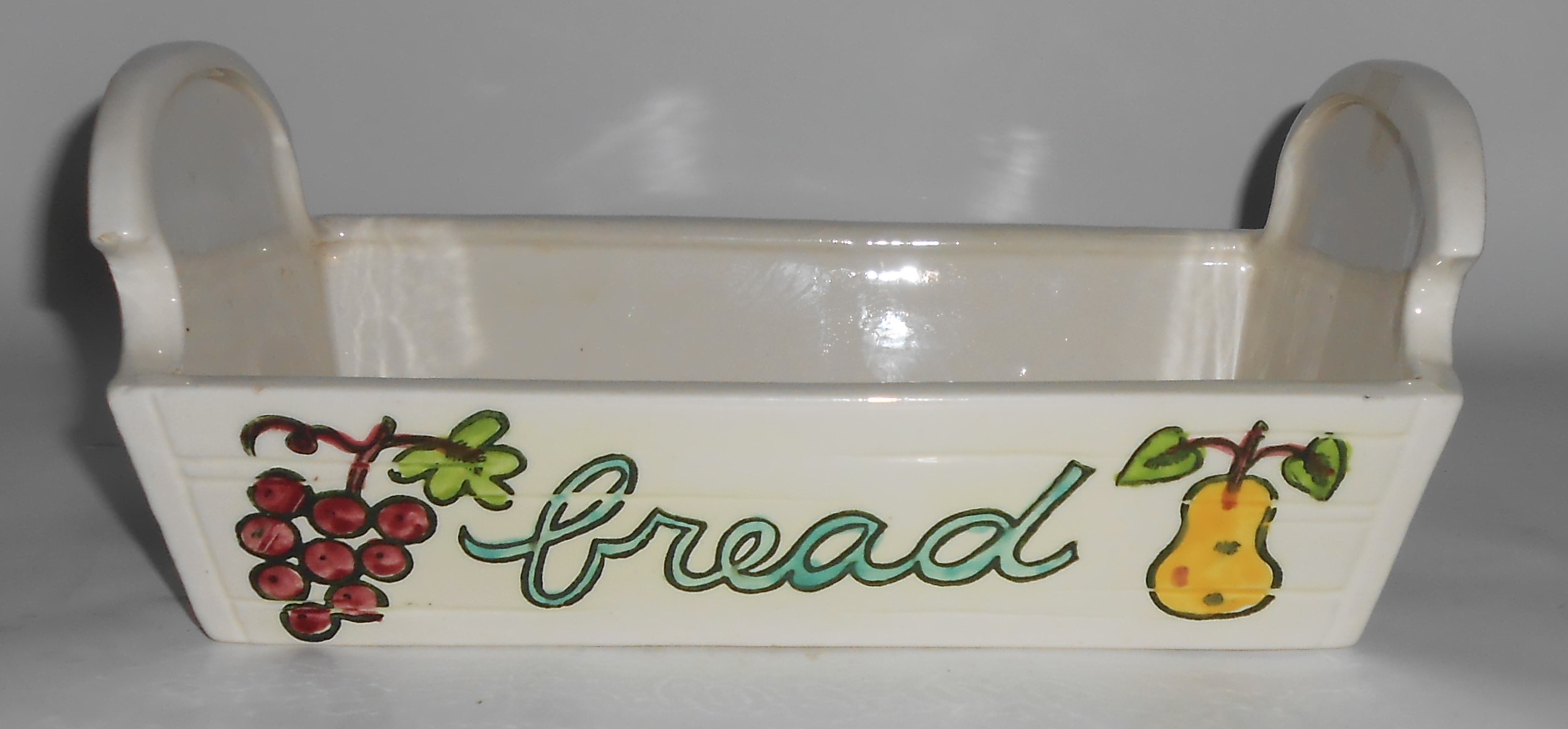 Metlox Pottery Poppy Trail Happy Time Bread Pan
