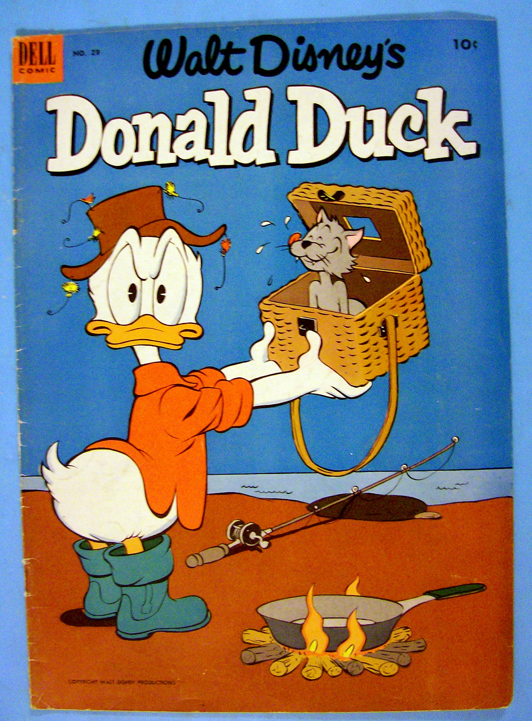 Donald Duck Comic Cover #29 May-June 1953