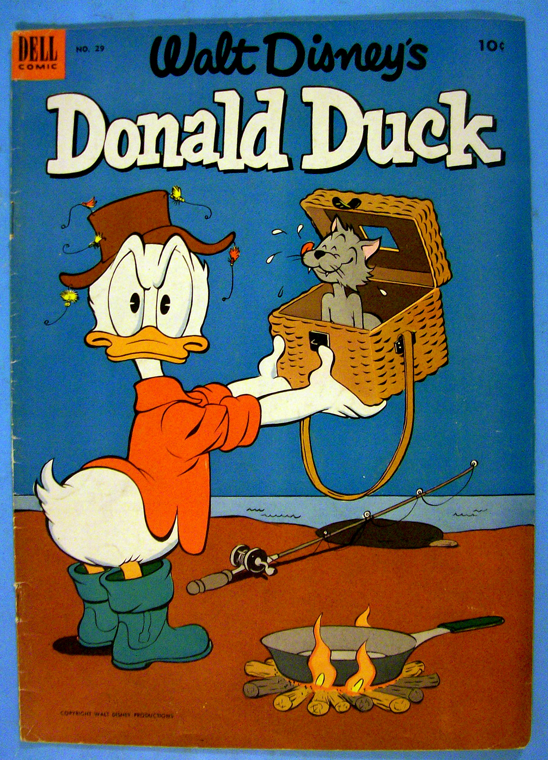Donald Duck Comic Cover #29 May-June 1953