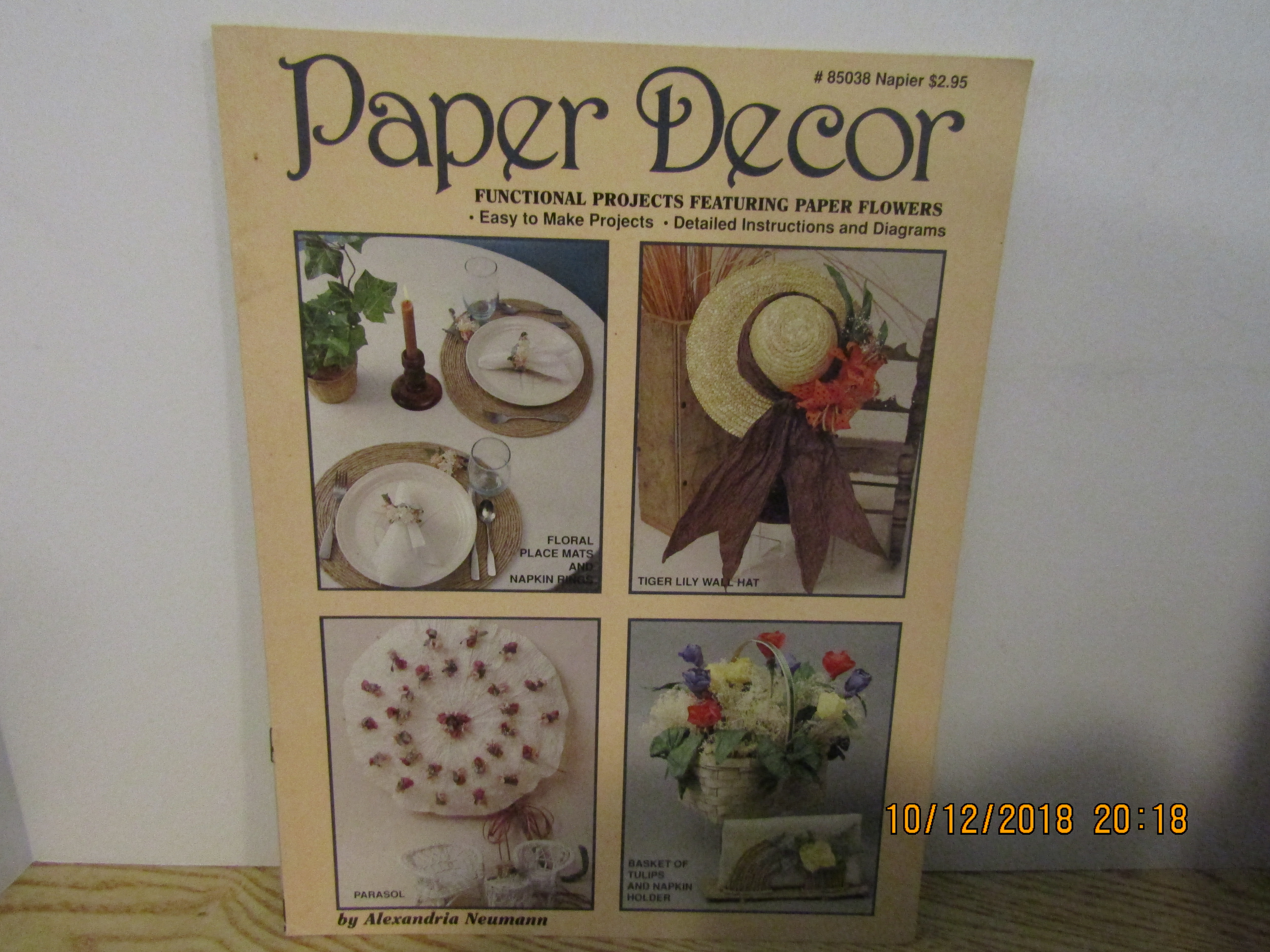Napier Craft Book Paper Decor #85038