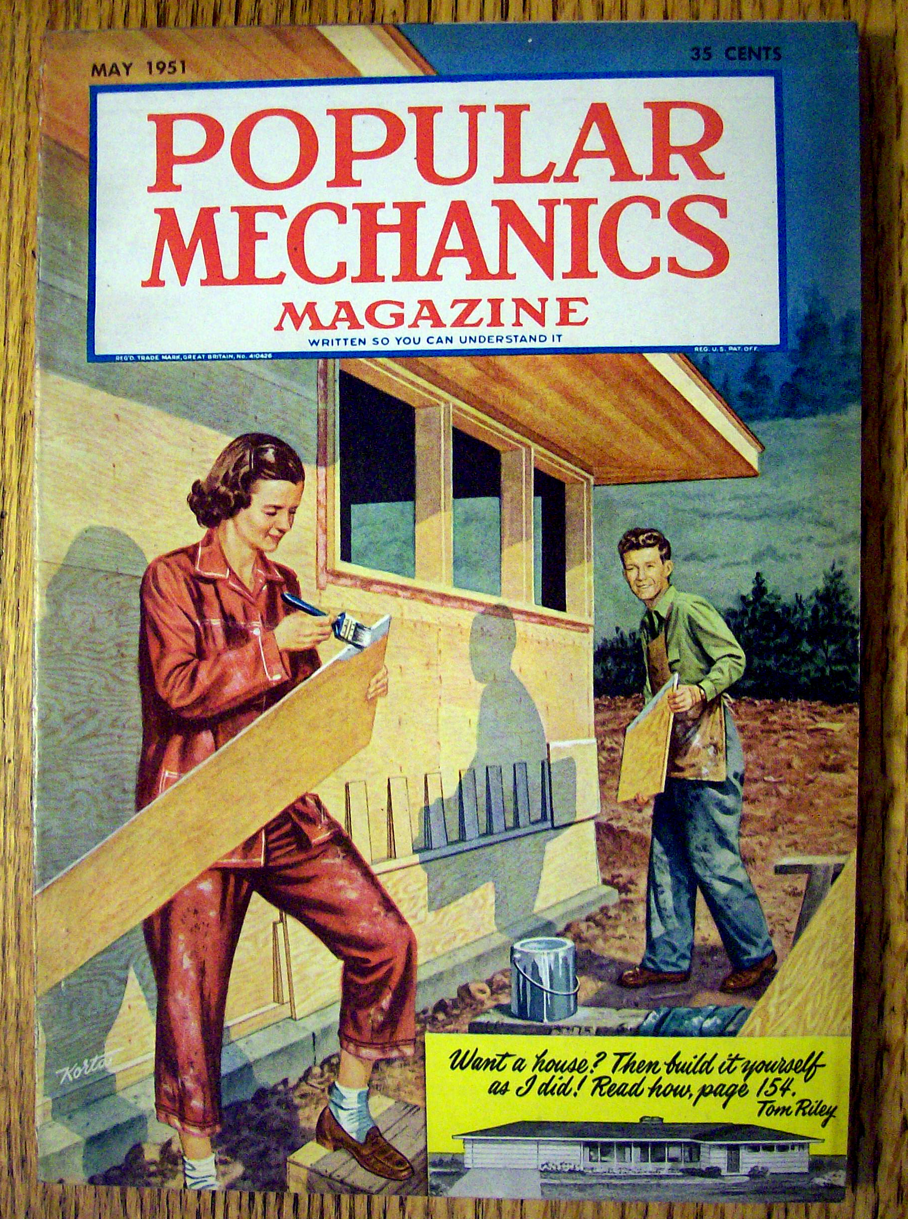 Popular Mechanics-May 1951-Build Your Own House