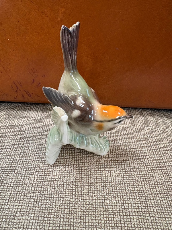 Goebel Firecrest Bird Porcelain Figurine West Germany