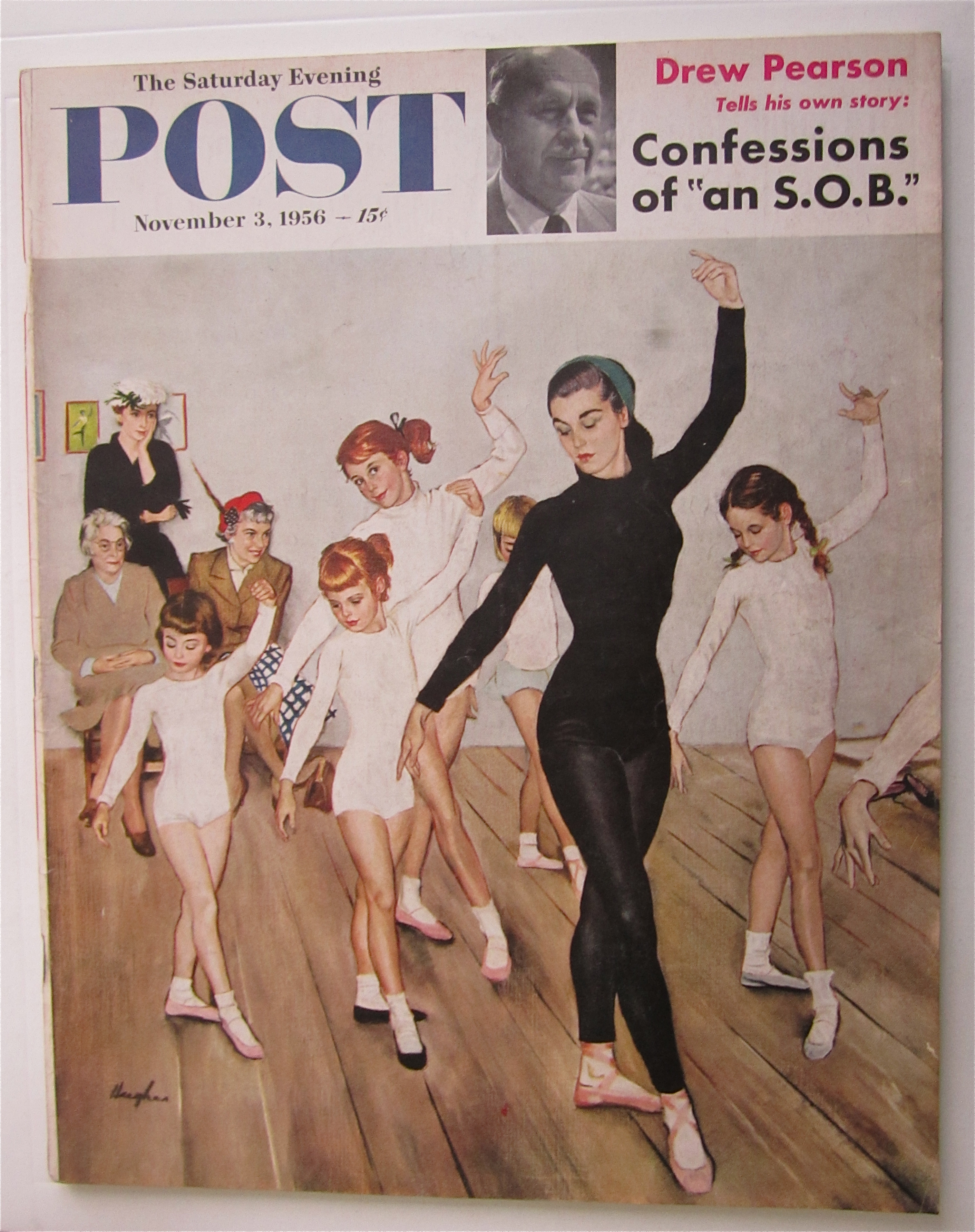 Saturday Evening Post Magazine November 3, 1956 Hughes