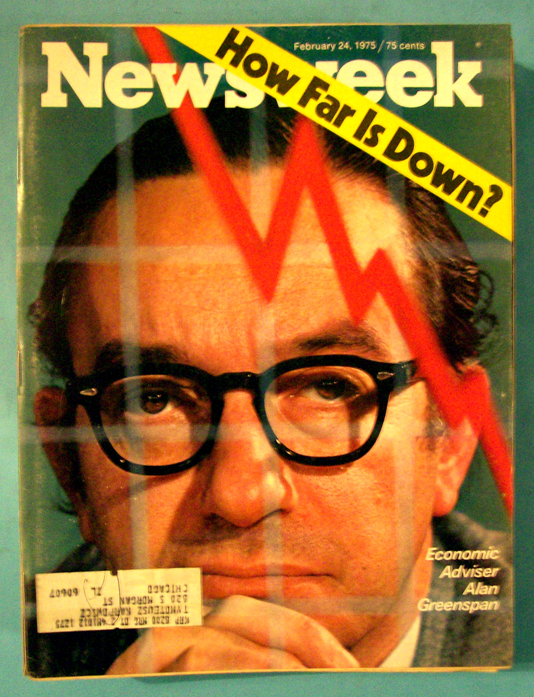 Newsweek Magazine - February 24, 1975 - How Far Is Down