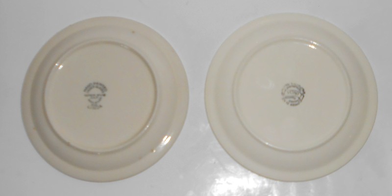 Vernon Kilns Pottery Gale Turnbull Hand Decorated 836 Linda Floral Bread Plate